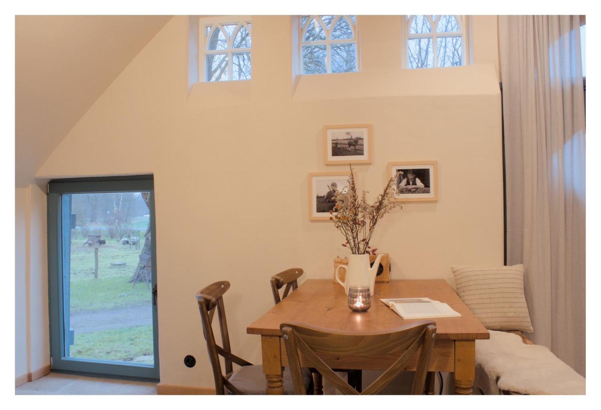 Ferienwohnung - De Deelstuuv Worpswede Esterno foto