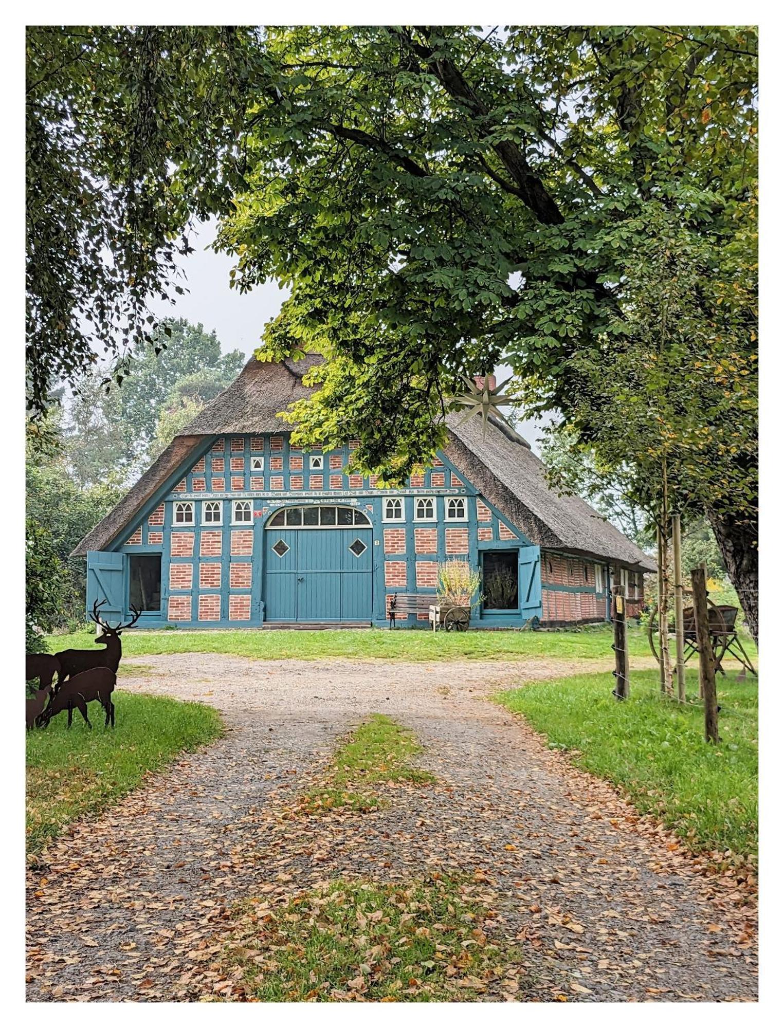 Ferienwohnung - De Deelstuuv Worpswede Esterno foto